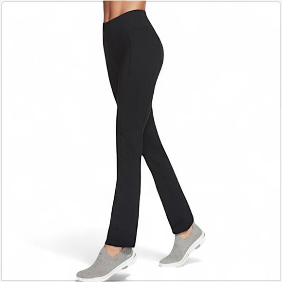 Skechers Black Gowalk Pants Activewear Workout Exercise Yoga NWT NEW 2XL XXL - Picture 3 of 9